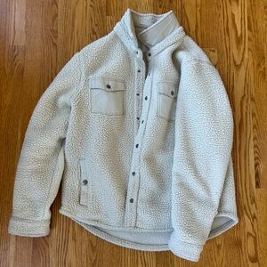 Goodfellow & Co Off-White Teddy Jacket